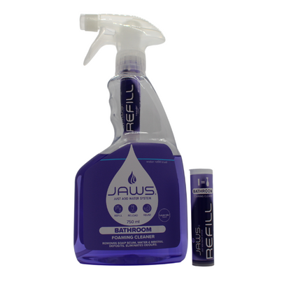 JAWS Bathroom Foaming Cleaner Starter Kit (Makes 1.5 litres, 2 * 750ml when made)