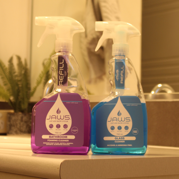 JAWS Bathroom Foaming Cleaner Starter Kit (Makes 1.5 litres, 2 * 750ml when made)