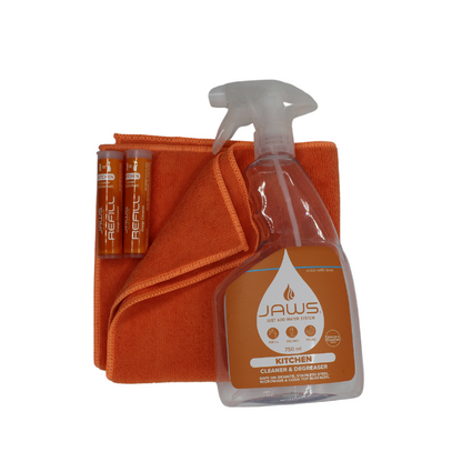 JAWS Kitchen Cleaner & Degreaser Starter Kit (Makes 1.5 litres, 2 * 750ml when made)