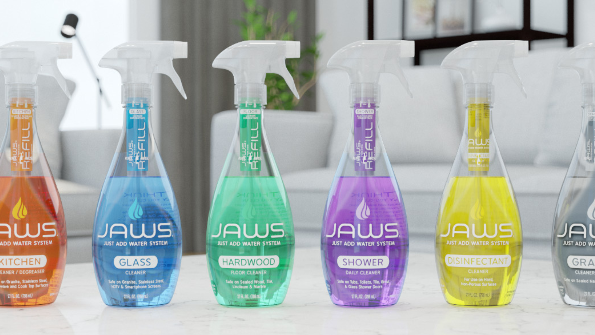 Load video: How JAWS works - As simple as Refill, Reload &amp; Reuse. A demonstration of what you get with a JAWS starter Kit and how to use.